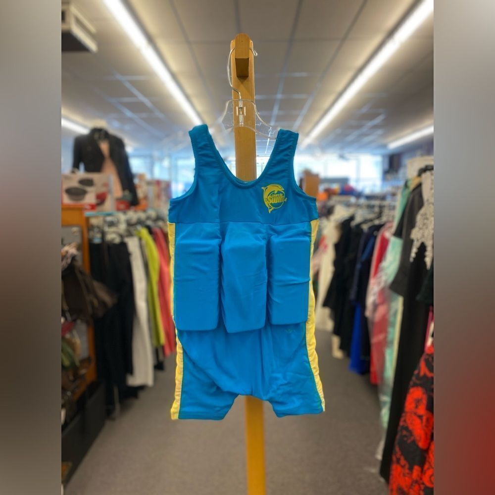🛍️ Toddler blue swim life jacket